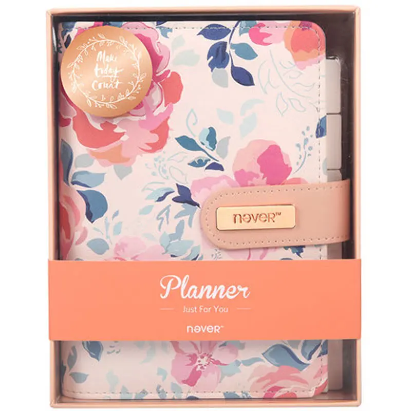 

Never Flower A6 Notebooks And Journals Spiral Personal Diary Organizer Weekly Planner Gift Stationery School