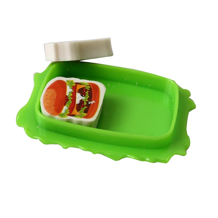 

Kawaii Cute Hamburger Pencil Sharpener to School Double Hole Penknife Kids Students Sharpeners Knife Office Stationery Supplies