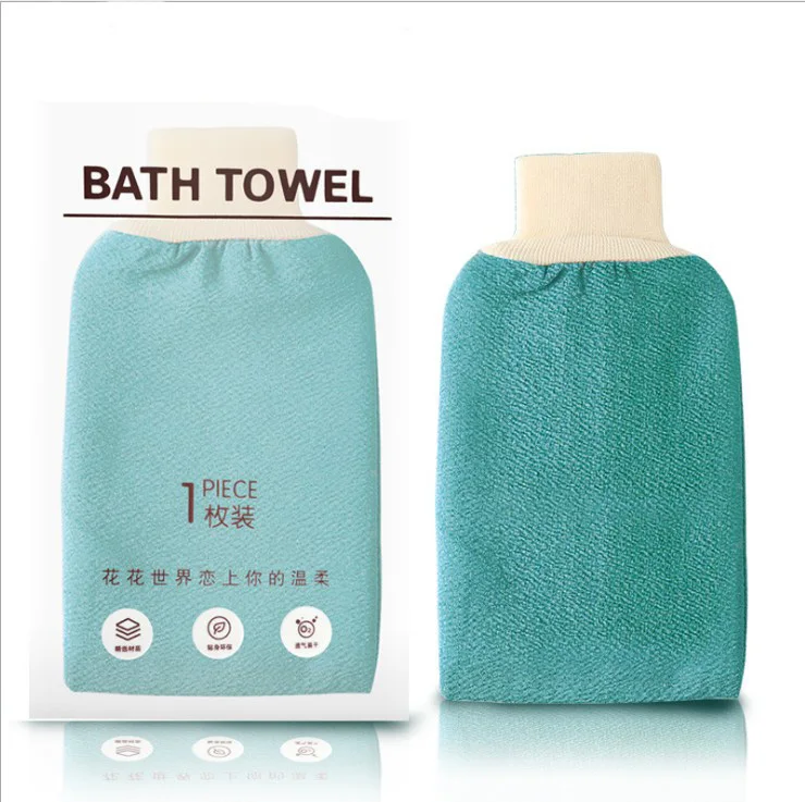 Отшелушивающие массажные перчатки для тела и лица разные цвета |