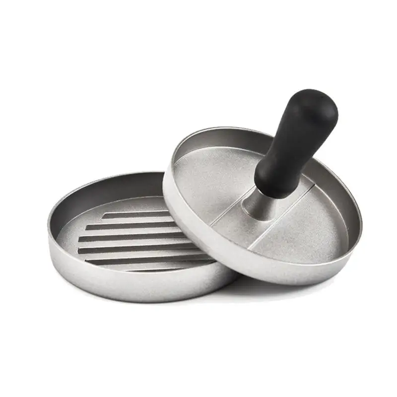 stainless steel hamburger meat press hamburger mould easy kichen tool for cooking burger machine kitchen items home gadgets free global shipping