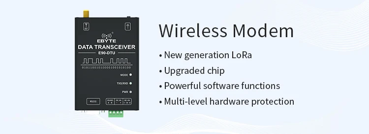 SX1262 SX1268 LoRa модуль RS232 RS485 433 МГц 30dBm дальность 10 км беспроводной модем полудуплексный для ddc duc ddc трансивер