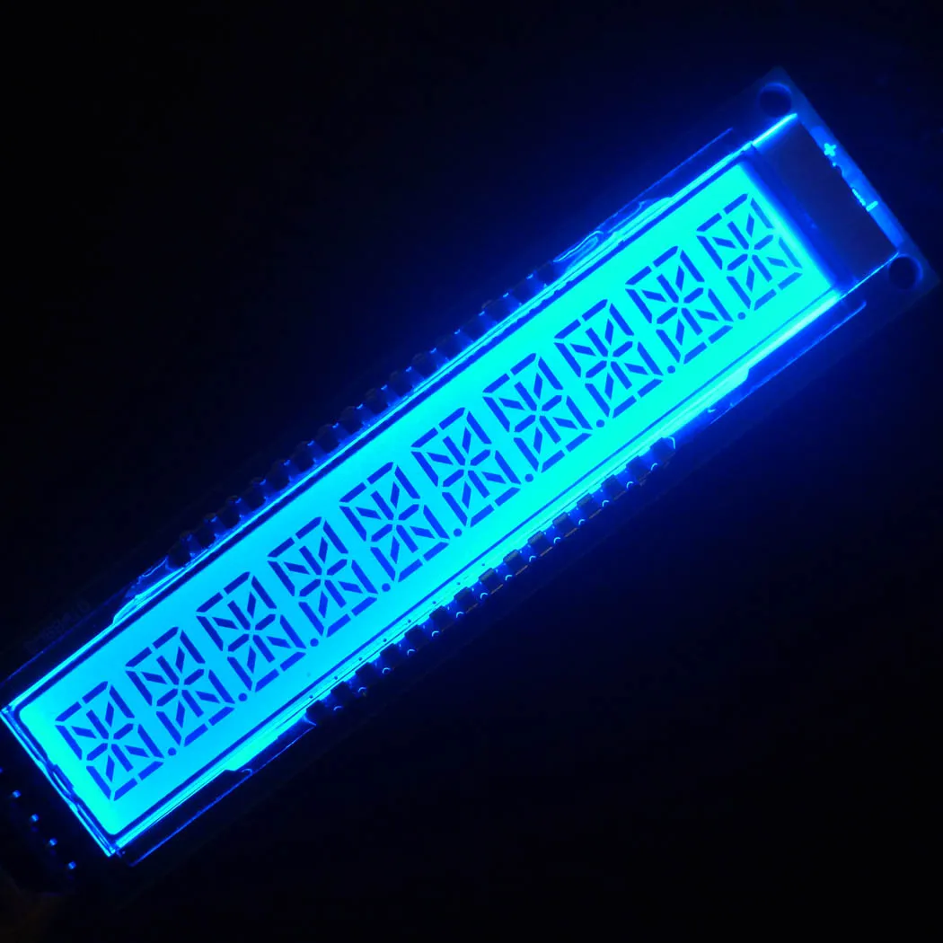 10 бит 16-Seg SPI светодиодный дисплей Серийный ЖК с UNO MEGA2560 пример эскиза