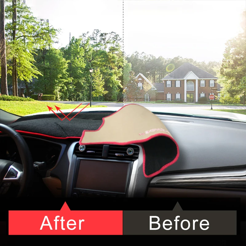 Приборной панели автомобиля Pad Инструмент крышка платформы стол коврик для Ford