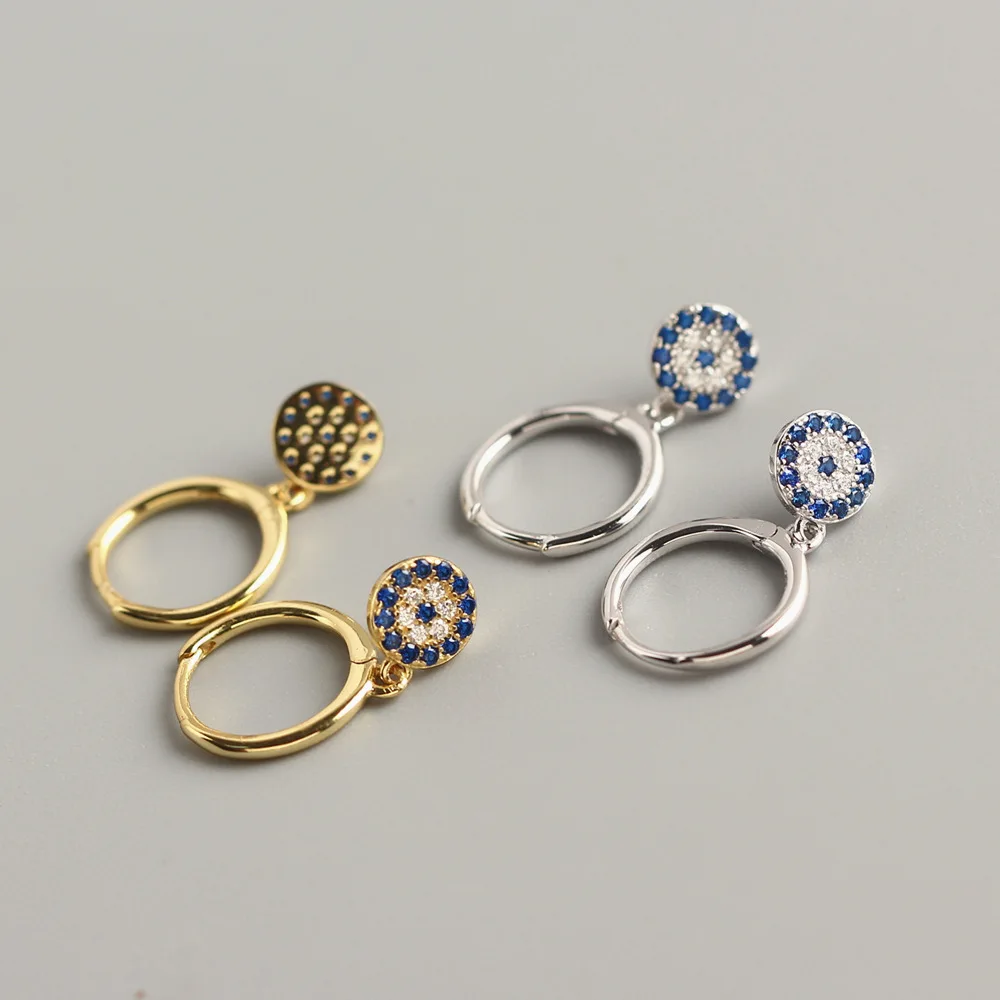 Новое поступление 925 пробы серебряные серьги Aretes De Mujer чистые клипсы для ушей S925 набор спиральные Волшебные зажимы для глаз модные ювелирные изделия