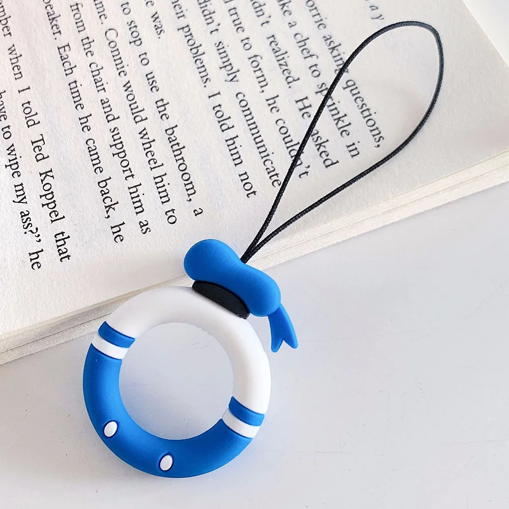 Чехол KISS милый чехол для телефона ремешок мультяшное Силиконовое кольцо ремни