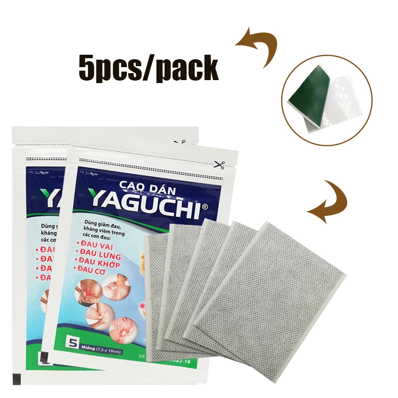 

10Pcs/Lot Vietnam Yaguchi Herb Plaster Treatment Osteoarthritis Bone Hyperplasia Self Adhesive Rheumatism Pain Relief Patch