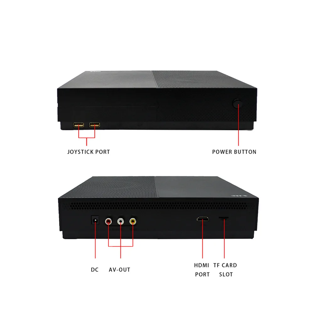 HD игровая консоль Встроенный 800 классический выход HDMI 64 бит 4K tv семья ретро видеоигры консоль