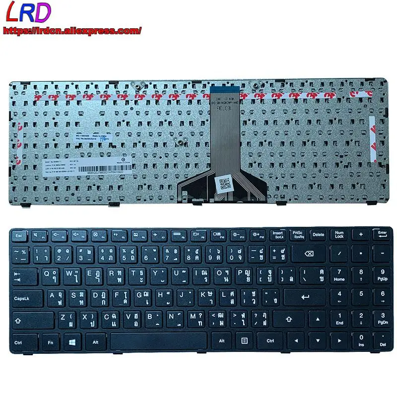 Новая Оригинальная тайская Клавиатура для ноутбука Lenovo Ideapad 100-15IBD Teclado 5N20K25416 |