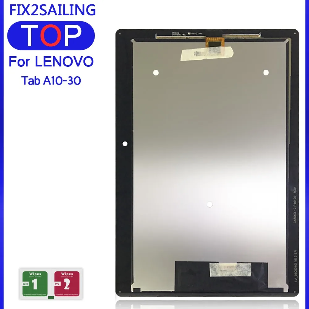 ЖК-дисплей для lenovo Tab 2 A10-30 YT3-X30 X30F TB2-X30F TB2-X30l A6500 дисплей кодирующий преобразователь сенсорного экрана в сборе Запчасти для авто