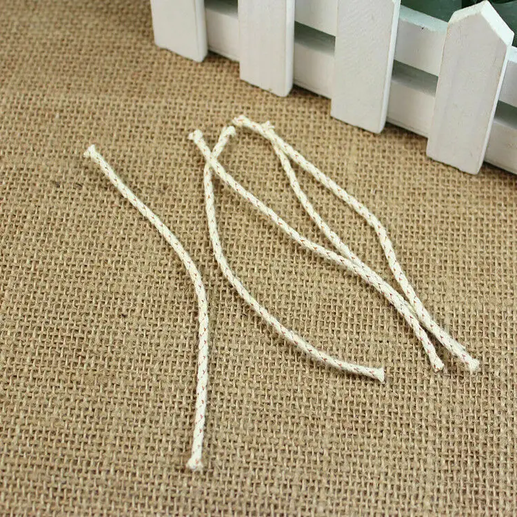 Оптовая продажа 10 шт. медная проволока ватные фитили нитки в диспенсере для