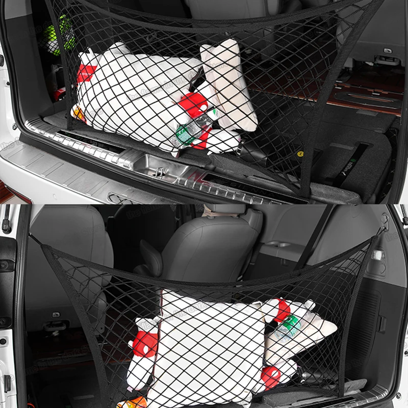 Lsrtw2017 нейлоновая Автомобильная багажная грузовая сеть для Toyota Sienna 2011 2012 2013 2014 2015