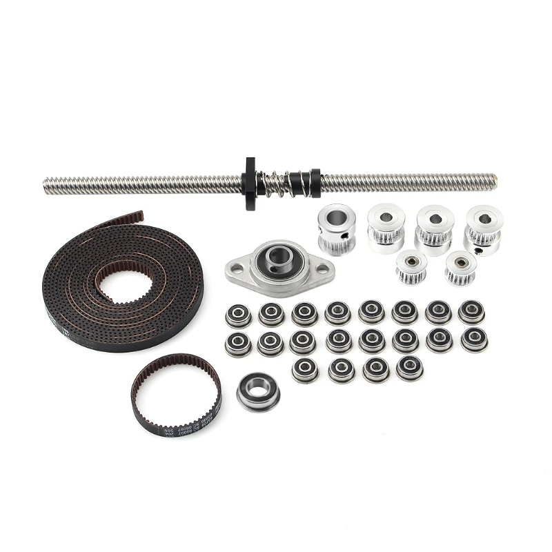 

1 Set Belt Drive Kit F688 Bearing Synchronous Wheel for Voron V0 GT2 3D Printer