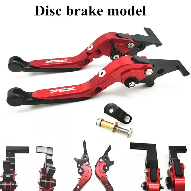 Рычаг тормоза и сцепления для модифицированных мотоциклов PCX125 PCX150 с возможностью регулировки и складывания с функцией парковки для Honda PCX 2018 2019.