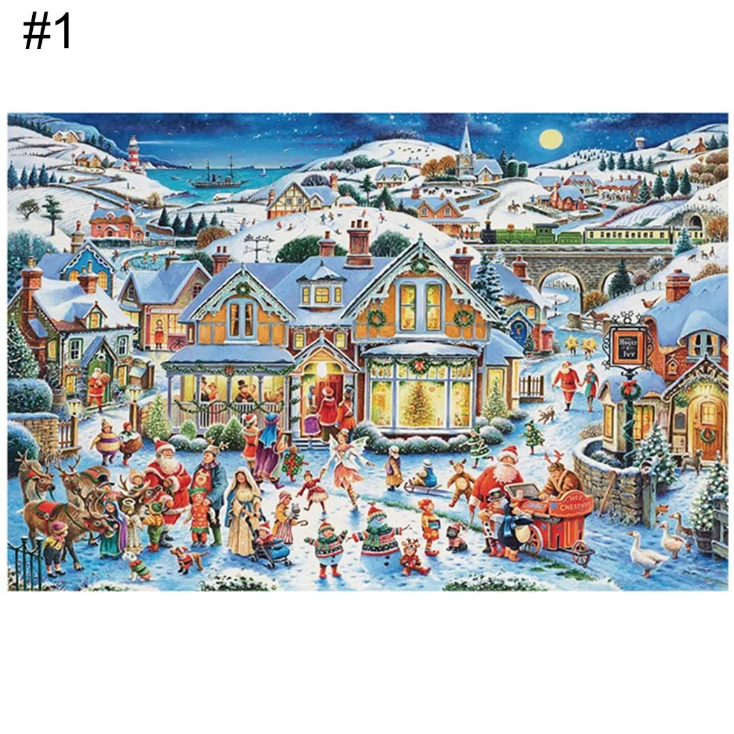 

1000PC 1000 Pieces Puzzle 28 X 20inch Kids Educational Toy Set 70 X 50cm
