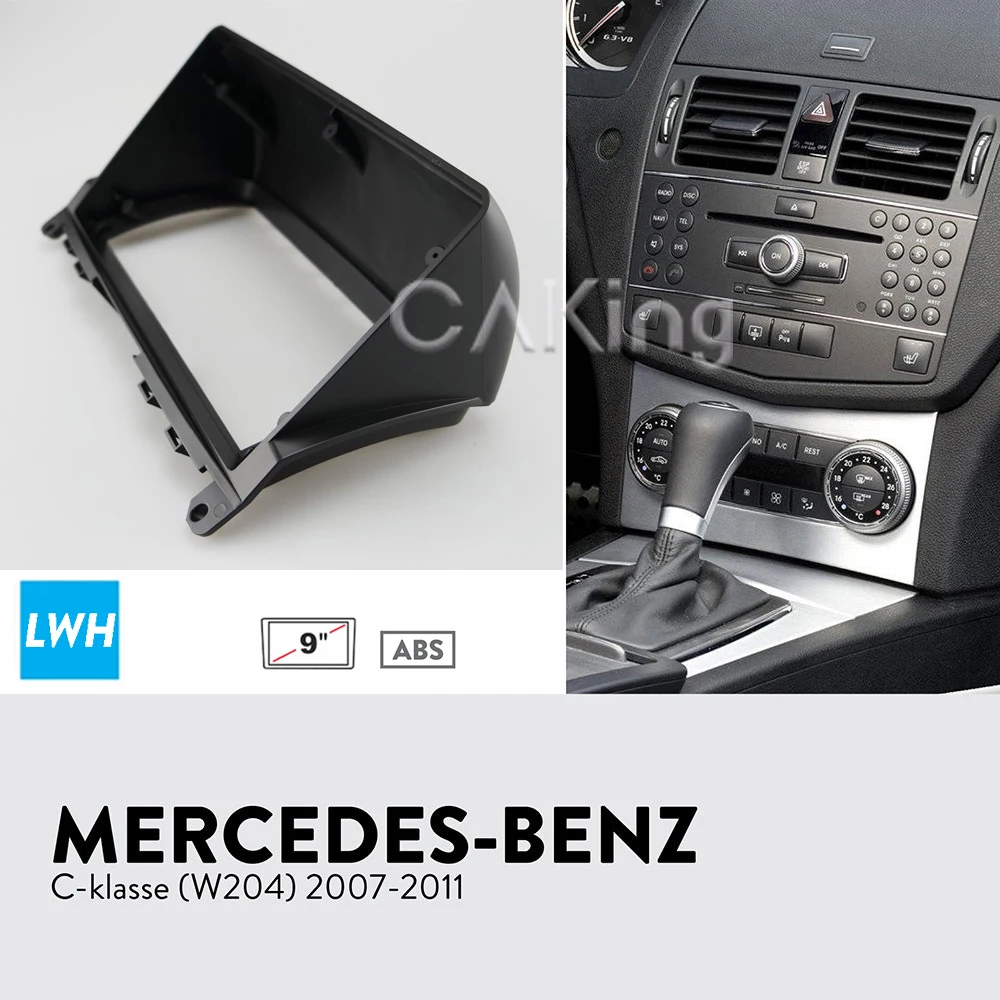 Панель Автомобильная 9 дюймов для MERCEDES BENZ C class (W204) 2007-2011 | Автомобили и мотоциклы