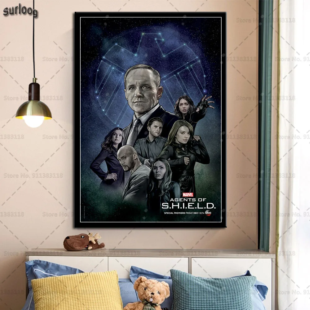 Агенты S.H.I.E.L.D. Горячая Распродажа Плакаты для ТВ-шоу художественная настенная