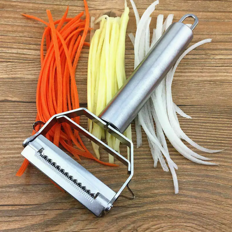 

New multifunctional manual vegetable and fruit peeler household potato shredder kitchen stainless steel slicer kitchen gadgets