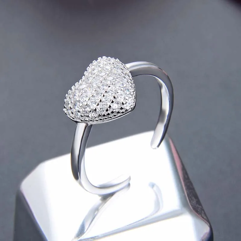 Женское кольцо из стерлингового серебра Bague Ringen корейское Оригинальное