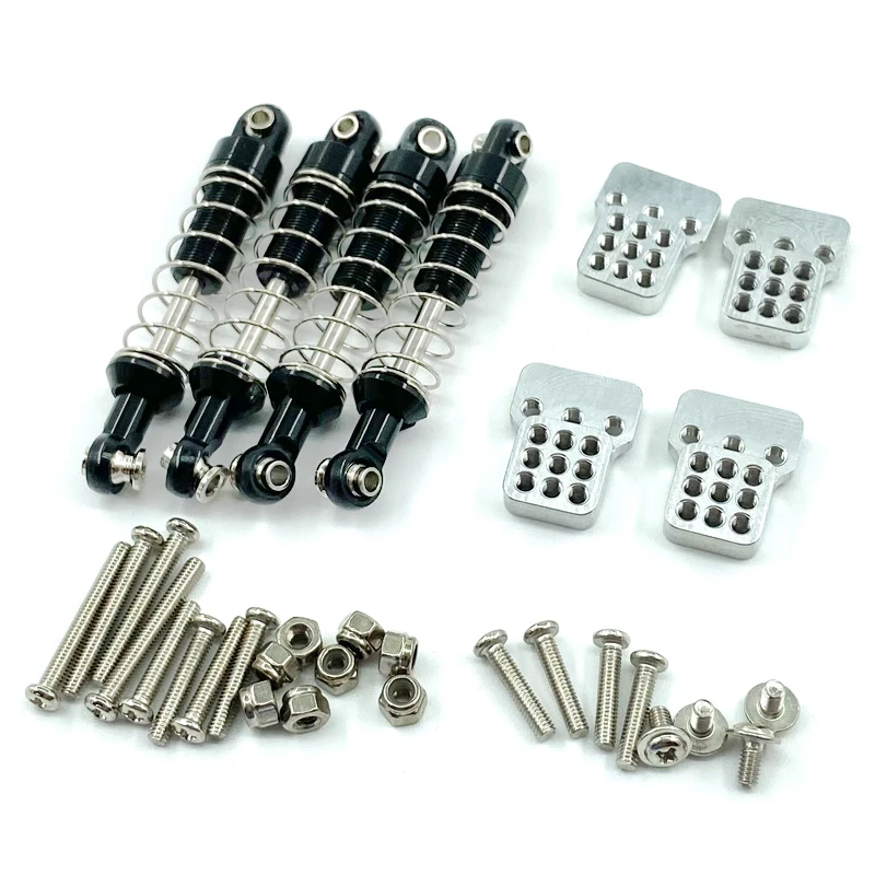 

for MN D90 MN-90 MN99S WPL C14 C24 C34 RC Car Metal Shock Absorber with Extension Seat Upgrade Parts Accessories