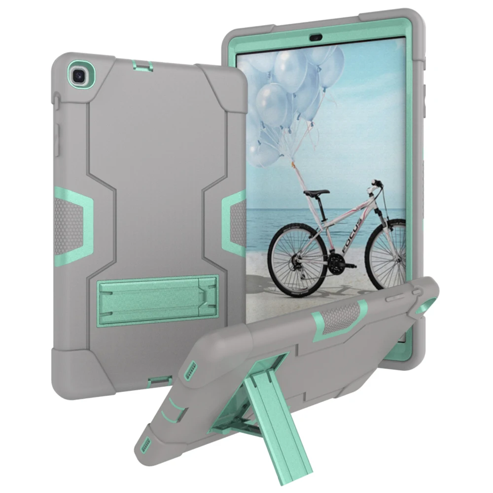 Для Samsung Galaxy Tab A 10 1 2019 T510 чехол SM T515 сверхпрочный Гибридный силиконовая подставка
