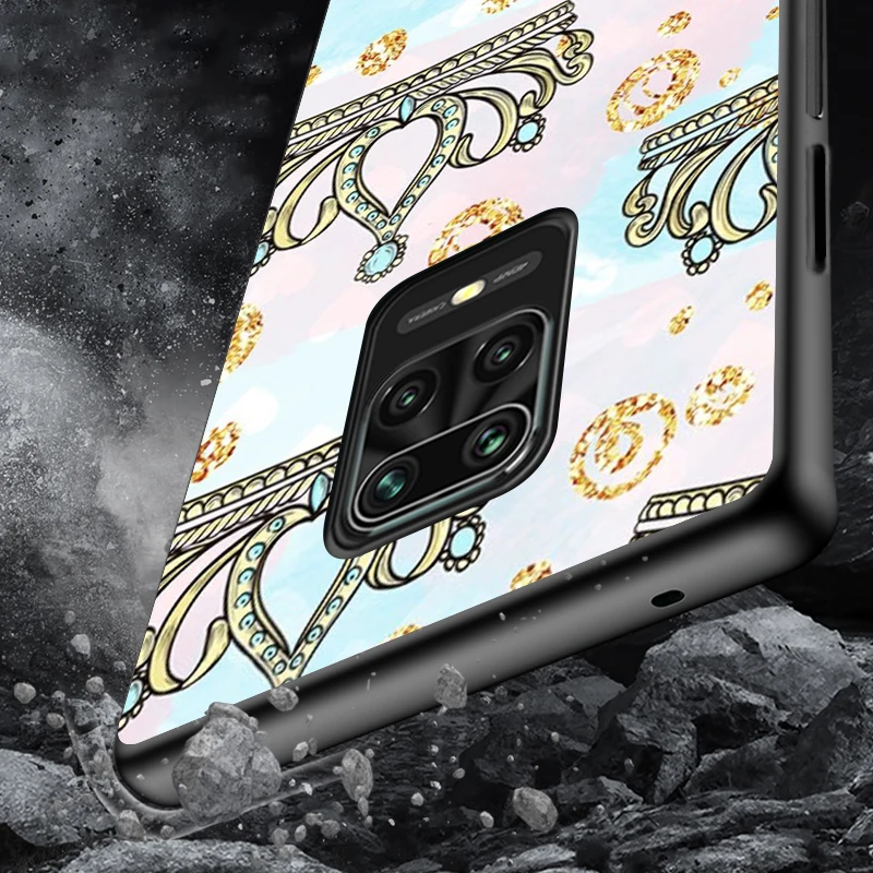 

King and the queen for Redmi K30 K30S K30T K20 10X 9i 9 9A 9C GO 8A 8 7 6 6A 5A 4X S2 Pro Plus Ultra Black Phone Case