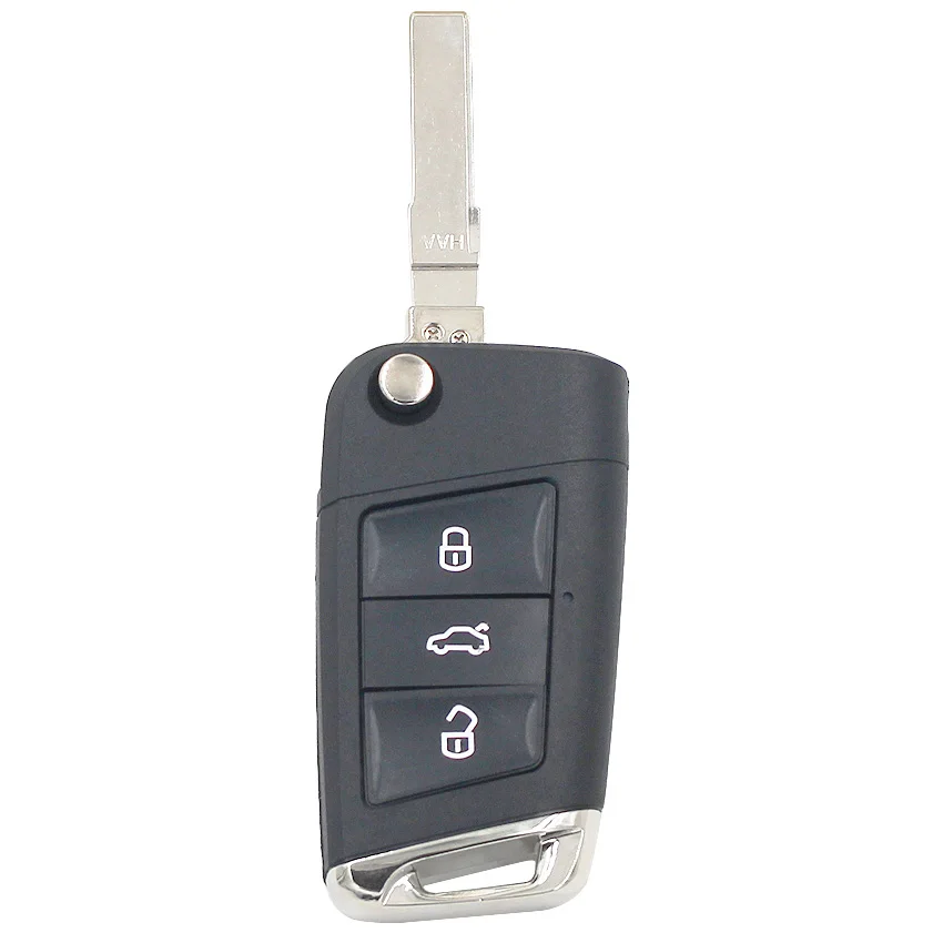 3 чехол для ключей с кнопками Новый Складной автомобильный брелок ключа гольфа