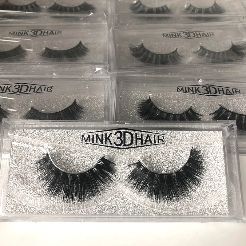 Смешанные Стиль ресницы серо-коричневого цвета цельнокроеное платье 3D норковые