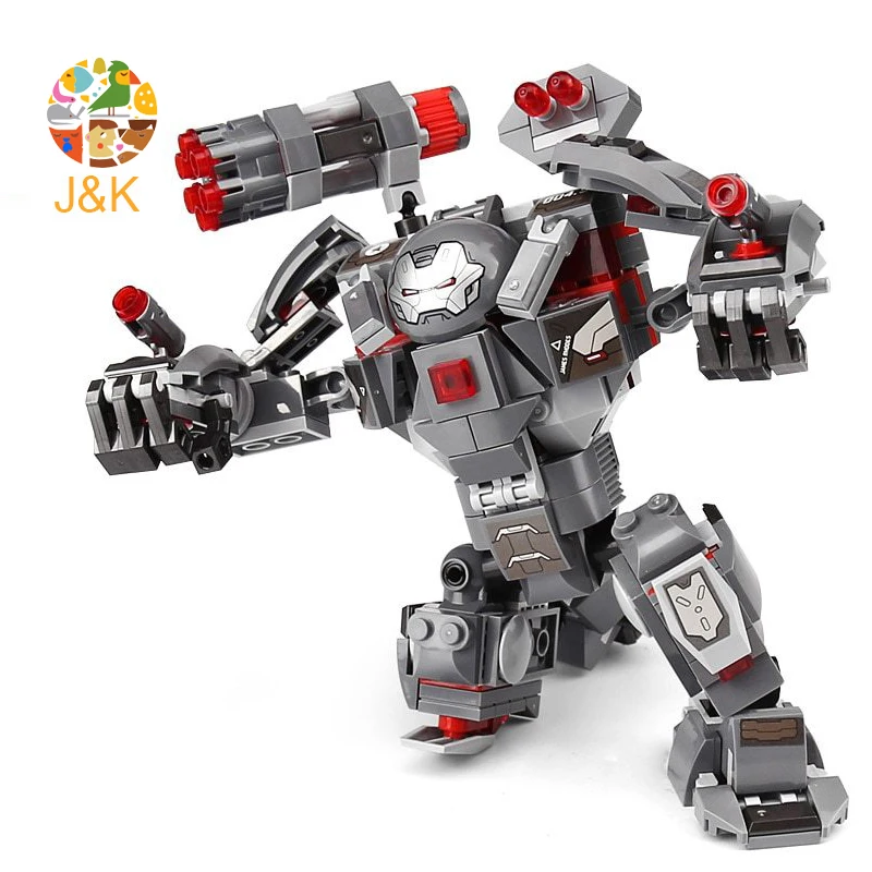 76124 супергерои модель супергероев Marvel War Machine Buster строительные блоки для