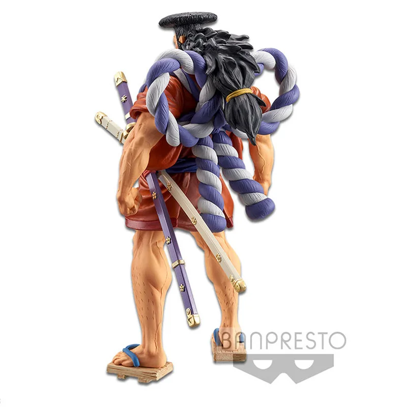 

Bandai In Stock Dxf The Grandline Men One Piece Anime Figure Wano Country Kozuki Oden 18Cm Pvc Action Figure Collection Toys