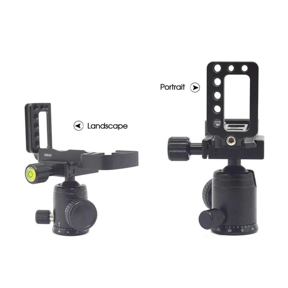 

capsaver Tripod Monopods L Shaped Plates Vertical Hand Grip with Hot Shoe Base for Sony A6400 Cameras Microphone Stabilizer