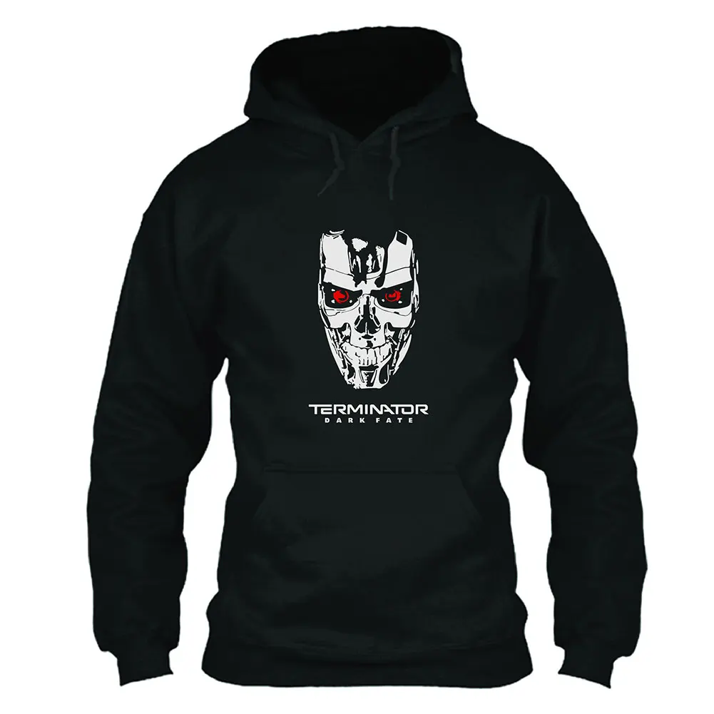 2019 Movie Terminator: Dark Fate 3D Print Hoodie Sweatshirt Men Women Hooded Pullover Cotton Fashion Casual Fall Coat Adult | Мужская