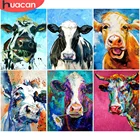 HUACAN 5D алмазная вышивка, распродажа, Коровья вышивка крестом, алмазная живопись, животные, квадратная полная дрель, рукоделие, домашнее украшение