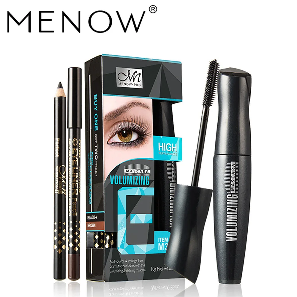 Cross Border Hot Selling menow Miele M303 Extension Eyelash Densely   Double Color