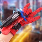 Новый Флеш-накопителей Мстители Marvel рисунок игрушки из ПВХ с изображением Человека-паука перчатка Халка фигурку пусковая Игрушка Дети подходит Косплэй игрушки супер герой