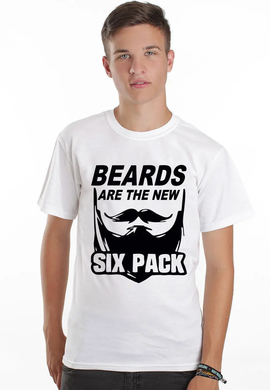 Бороды новые шесть Пак мышц забавные мужские Парикмахерская бритья полный цвет