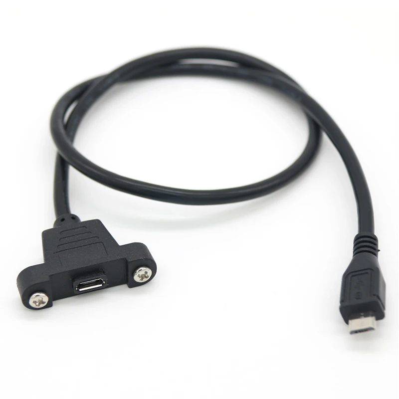 Кабель-удлинитель Micro usb штекер-гнездо с винтовыми отверстиями 0 3/0 5/1/1 5/3/5 м |
