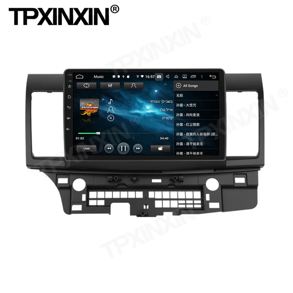 

4+128G Carplay Car Radio 2 Din Stereo Receiver Android 10.0 For Mitsubishi Lancer 2012 IPS GPS Navigation Player Audio Head Unit
