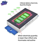 Индикатор емкости литий-полимерного и литиевого аккумулятора 7S 18650, измеритель напряжения для автомобиля и мотоцикла, тестер напряжения, панель 12 В