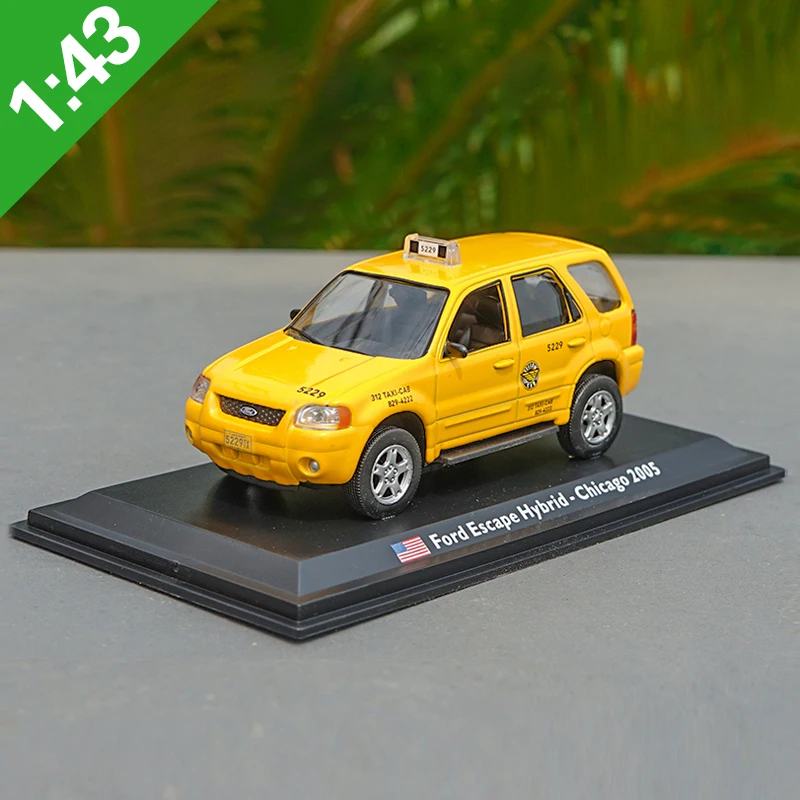 Высокотщательная модель автомобиля 1:43 FORD CHICAGO TAXI из сплава статическая