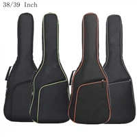 38 39 4041inch oxford fabric guitar case colorful edge gig bag double straps padded 10mm cotton soft waterproof backpack hot