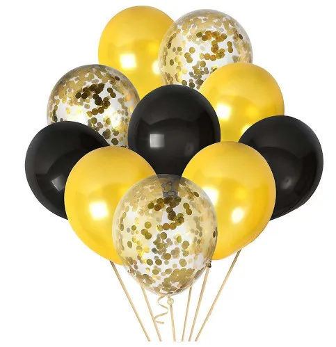 10 шт. 12 дюймов розовое золото конфетти латексные Наборы Шаров Baby Shower DIY Любимое