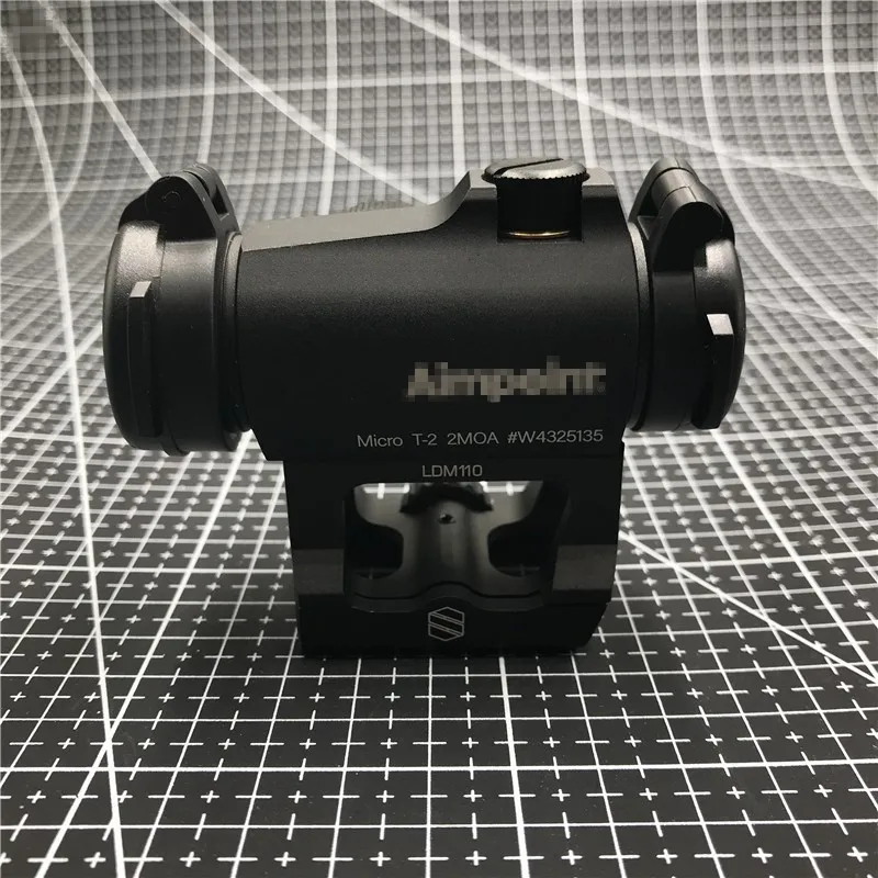 Тактический прицел с красной точкой 2MOA стандартный подсветкой Прицел Снайпера