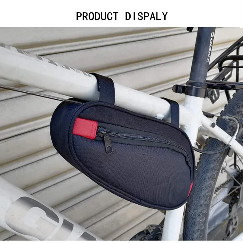 

Mountain Road Bicycle Triangle Tool Bag Shockproof Waterproof Wear-resistant Outdoor Bike Bag Bolsa Bicicleta 25x11x8cm
