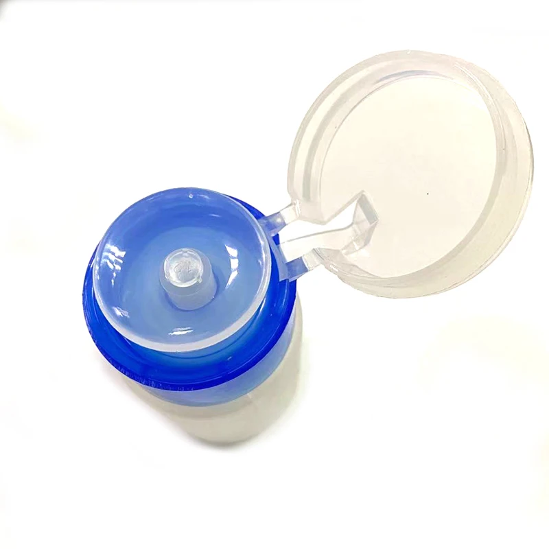 FTTH Alcohol Empty Bottle 60ML Press Type Optical Fiber Cleaning