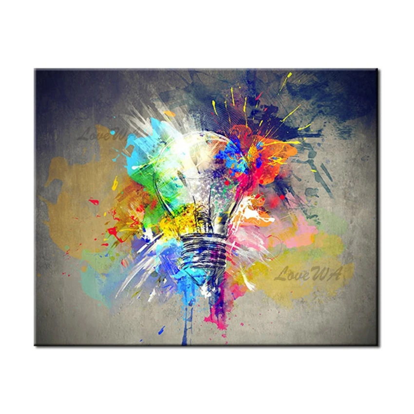 

Abstract Colorful Art Handmade Oil Painting Canvas Wall Art Home Large Size Decor Paintings Canvas Art For Home Wall Decor