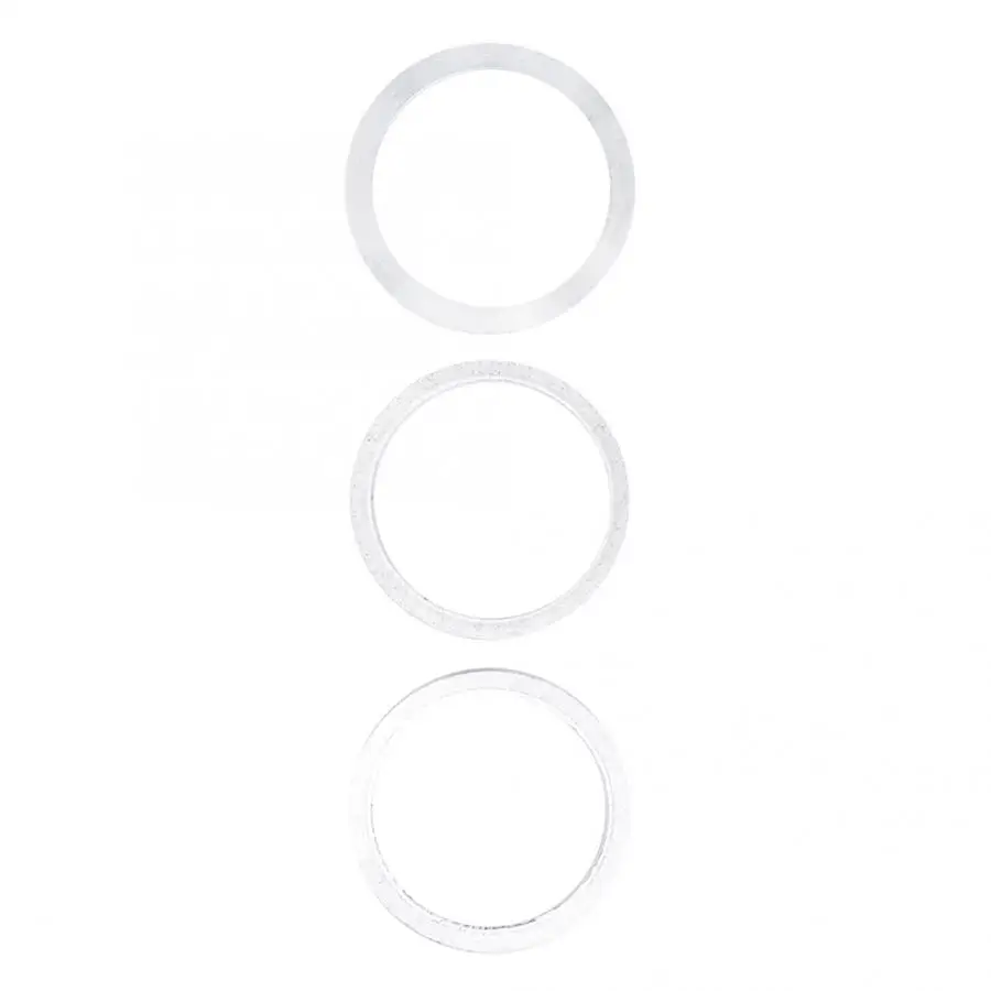 3pcs/set Bicycle Bottom Bracket Washer 1MM/2MM/3MM Aluminum Alloy Mountain Bike Bearing Shim Spacer | Спорт и развлечения