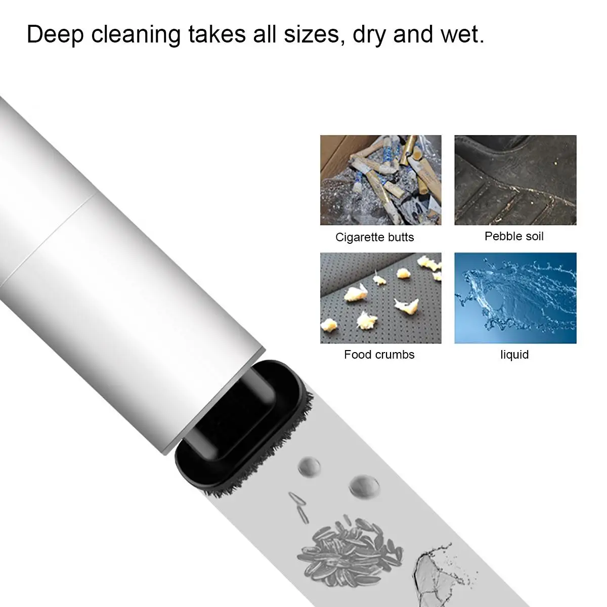 Портативный пылесос для автомобиля 8500 па 120 Вт