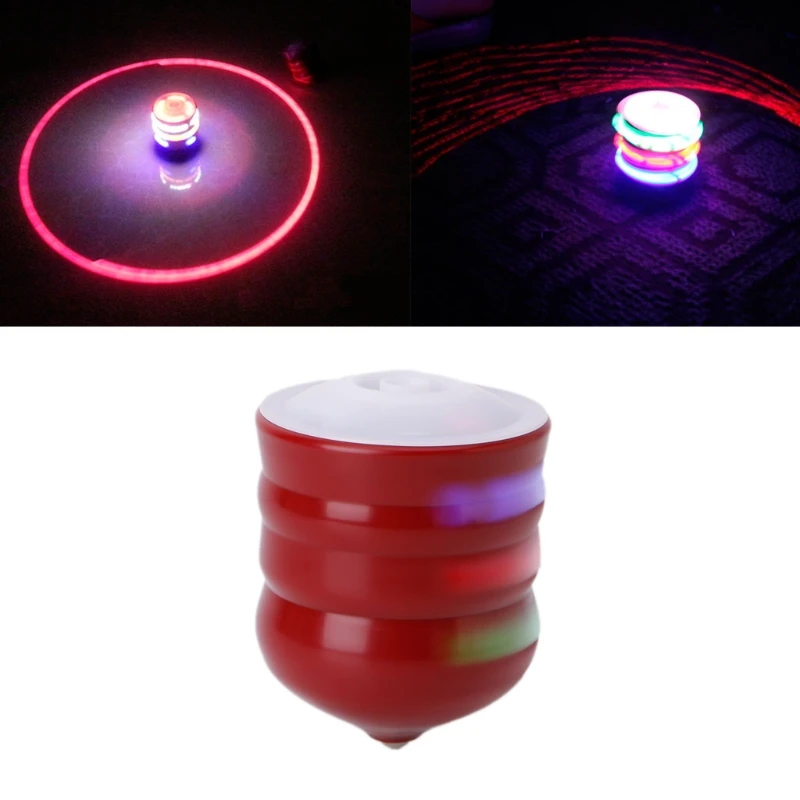 Multi Color Spinning Tops Toy Spinner Flash Light Gyro With Music for Kids Gift | Игрушки и хобби