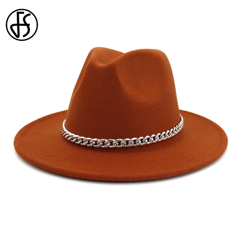 FS для женщин фетровая шляпка шерстяная Осенняя шапка зимняя джентльменская Triby