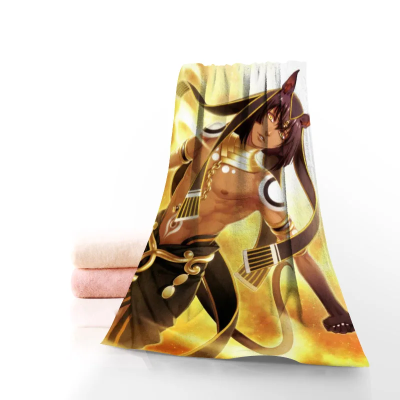 Женское аниме Kamigami No Asobi 35x7 5 см спортивное полотенце для фитнеса портативное